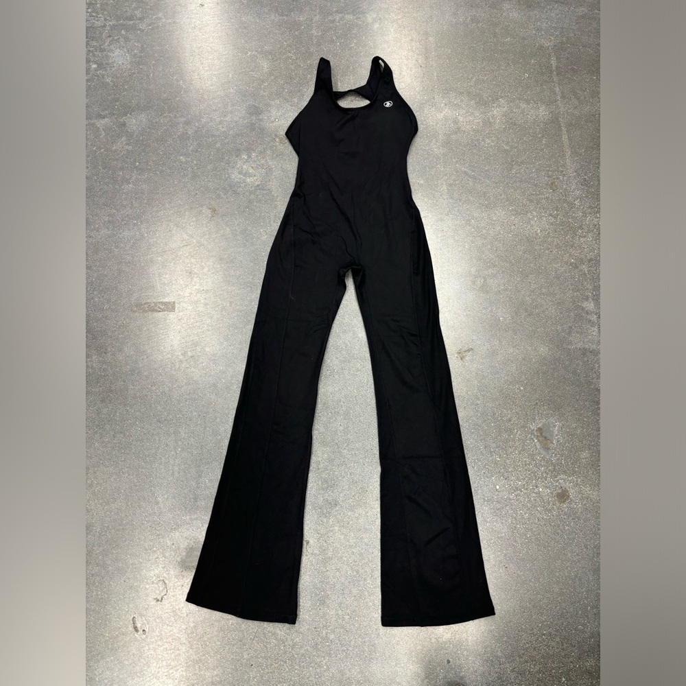 Bombshell black flare bodysuit